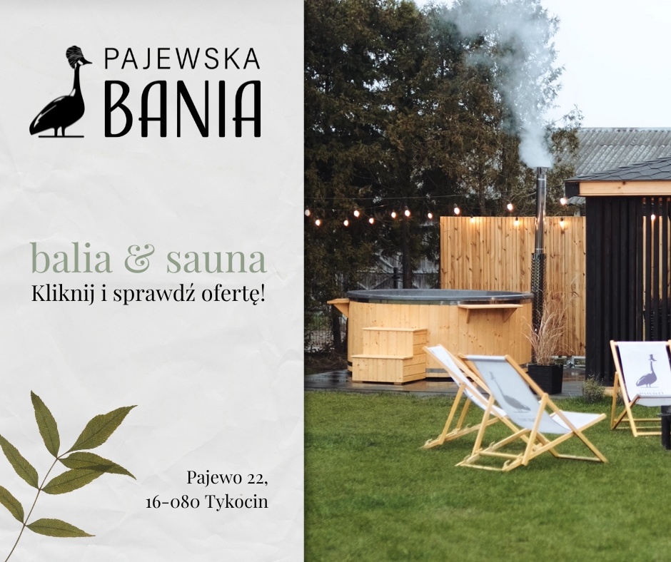 oferta sylwestrowa Gościńca Pajewo
